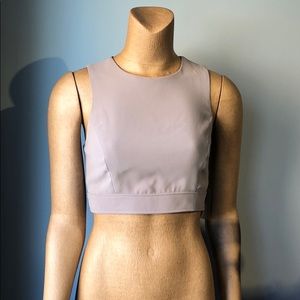 2/$30 New Mauve Crop Top